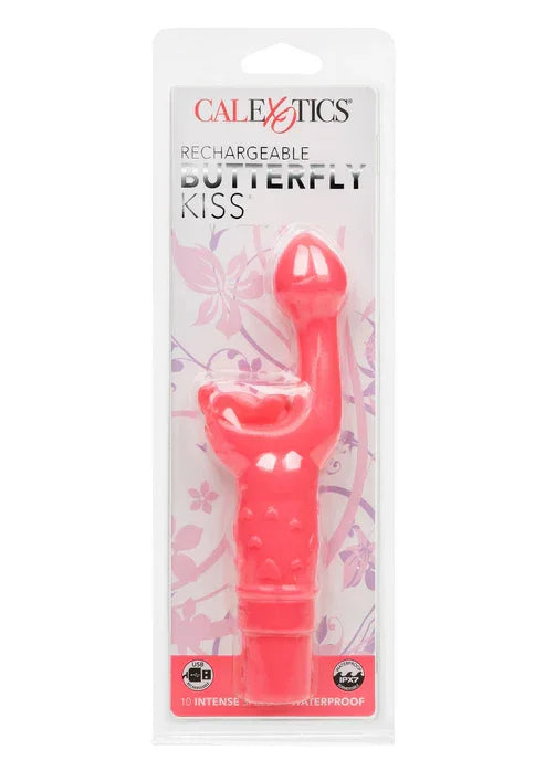 Rechargeable Butterfly Kiss by CalExotics - Happytoys Sexshop: online sex shop for Feeling Happy & Easy 😊 - Discreet geleverd