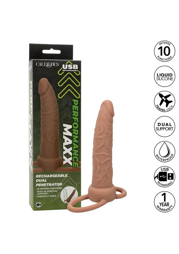 Rechargeable_Dual_Penetrator_by_CalExotics_9 @ Happytoys Sexshop: online sex shop for Feeling Happy & Easy 😊 the erotic store owned by a woman