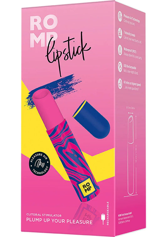 Lipstick Airpressure by Romp - Happytoys Sexshop: online sex shop for Feeling Happy & Easy 😊 - Discreet geleverd