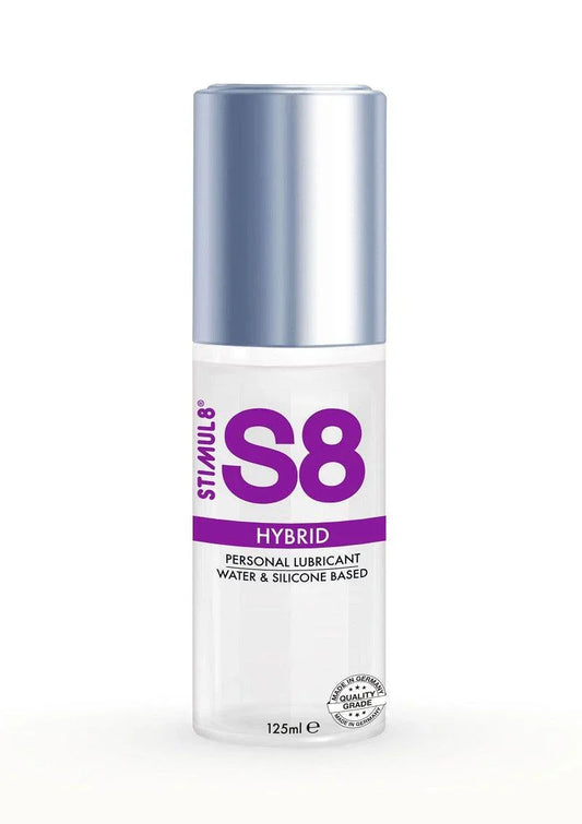 S8 Hybrid Lube 125ml Glijmiddel - Happytoys Sexshop: online sex shop for Feeling Happy & Easy 😊 - Discreet geleverd