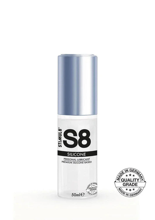 S8 Premium Silicone Lube 50ml Glijmiddel - Happytoys Sexshop: online sex shop for Feeling Happy & Easy 😊 - Discreet geleverd