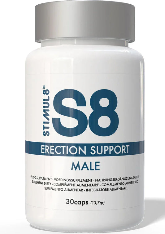 S8ErectionSupportTabs30Pcs @ Happytoys Sexshop: online sex shop for Feeling Happy & Easy 😊 the erotic store owned by a woman