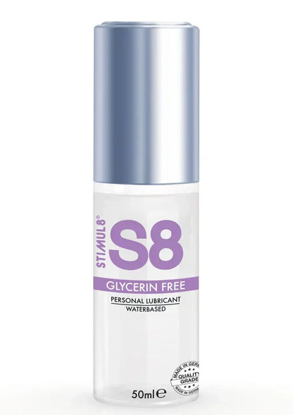 Bestel: S8 Glycerin Free Lubricant 50 ml by Stimul8 - bij Happytoys: de erotische sex webshop | liever Happy dan Easy ⭐⭐⭐⭐⭐