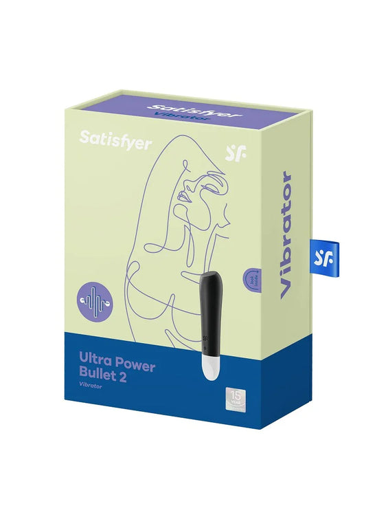 Ultra Power Bullet 2 vibrator by Satisfyer - Happytoys Sexshop: online sex shop for Feeling Happy & Easy 😊 - Discreet geleverd