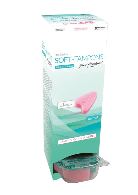 Bestel: Soft Tampons Normal (Box of 10) by Joy Division - bij Happytoys: de erotische sex webshop | liever Happy dan Easy ⭐⭐⭐⭐⭐