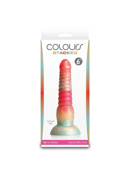 Stacked_6_inch_Dildo_by_NS_Novelties_5 @ Happytoys Sexshop: online sex shop for Feeling Happy & Easy 😊 the erotic store owned by a woman
