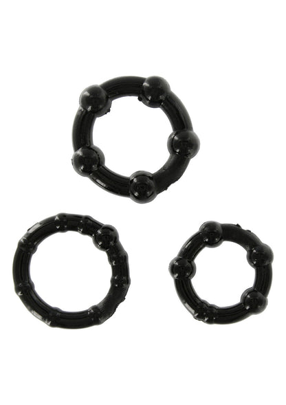 Bestel: Stay Hard - Three Rings by Happytoys - bij Happytoys: de erotische sex webshop | liever Happy dan Easy ⭐⭐⭐⭐⭐
