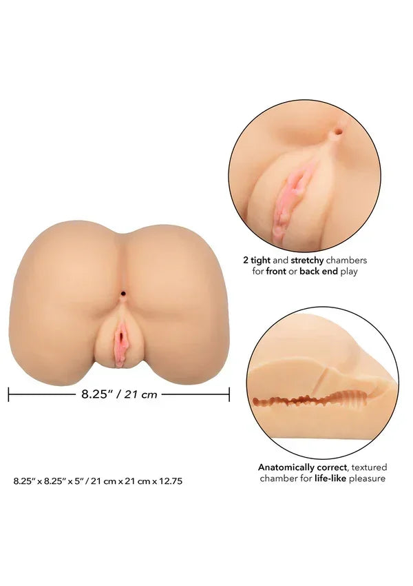 Stroke It Life size Ass Skin by CalExotics - Happytoys Sexshop: online sex shop for Feeling Happy & Easy 😊 - Discreet geleverd