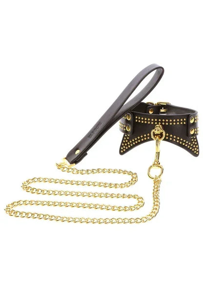 Studded Collar and Leash @ Taboom - Happytoys Sexshop: online sex shop for Feeling Happy & Easy 😊 - Discreet geleverd