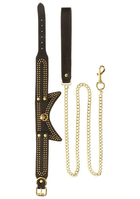 Studded Collar and Leash @ Taboom - Happytoys Sexshop: online sex shop for Feeling Happy & Easy 😊 - Discreet geleverd