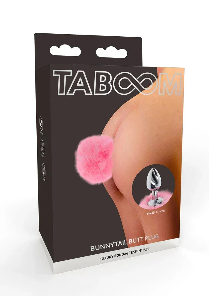 Bondage Essentials Bunnytail Buttplug @ Taboom - Happytoys Sexshop: online sex shop for Feeling Happy & Easy 😊 - Discreet geleverd
