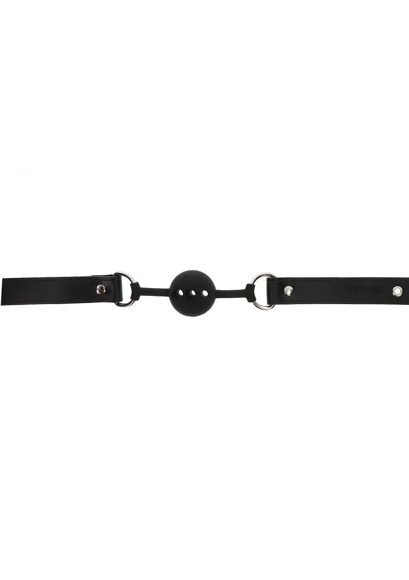 Bondage Essentials Silicone Ball Gag @ Taboom - Happytoys Sexshop: online sex shop for Feeling Happy & Easy 😊 - Discreet geleverd