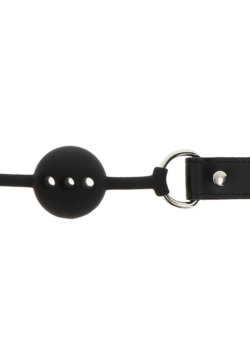 Bondage Essentials Silicone Ball Gag @ Taboom - Happytoys Sexshop: online sex shop for Feeling Happy & Easy 😊 - Discreet geleverd