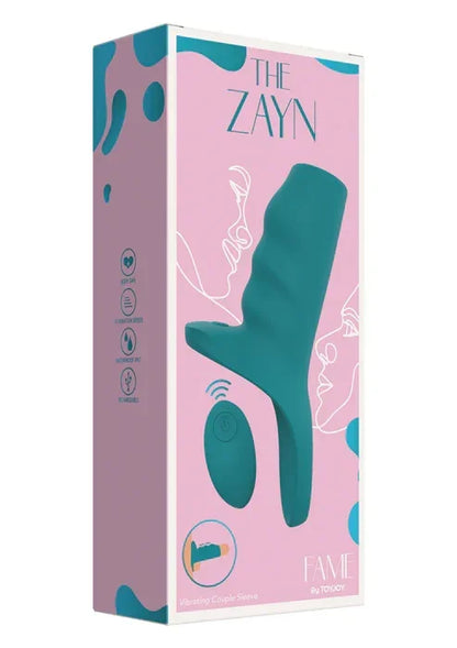 Bestel: The Zayn Vibrating Couple Sleeve by ToyJoy - bij Happytoys: de erotische sex webshop | liever Happy dan Easy ⭐⭐⭐⭐⭐