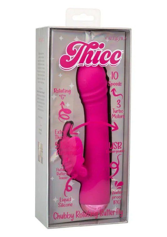 Thicc Rotating Butterfly by CalExotics - Happytoys Sexshop: online sex shop for Feeling Happy & Easy 😊 - Discreet geleverd