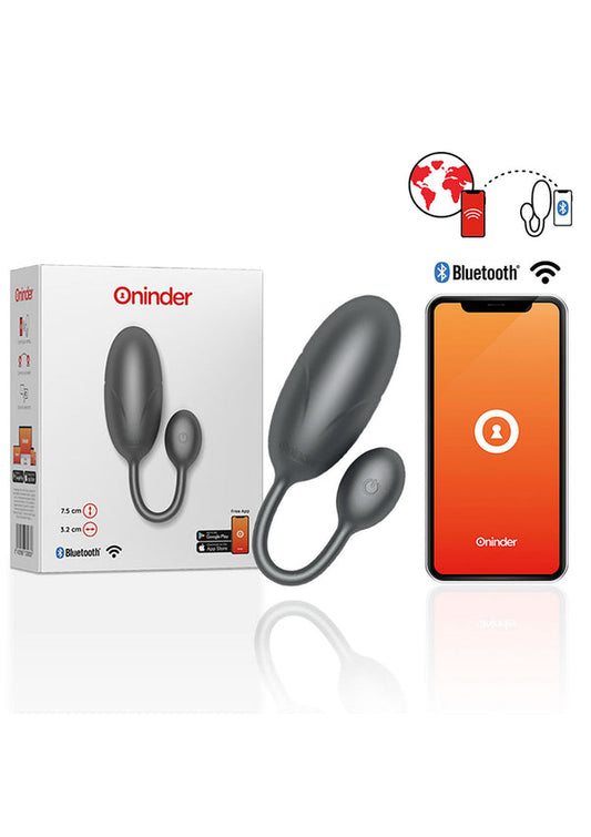 Bestel: Tokyo Vibrating Egg + App by Oninder - bij Happytoys: de erotische sex webshop | liever Happy dan Easy ⭐⭐⭐⭐⭐