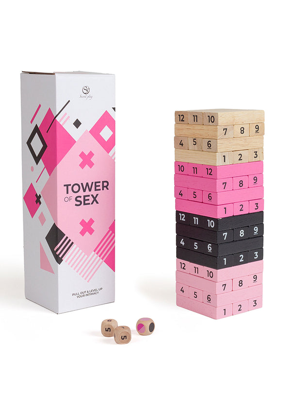 Bestel: Tower Of Sex Game by Secret Play - bij Happytoys: de erotische sex webshop | liever Happy dan Easy ⭐⭐⭐⭐⭐