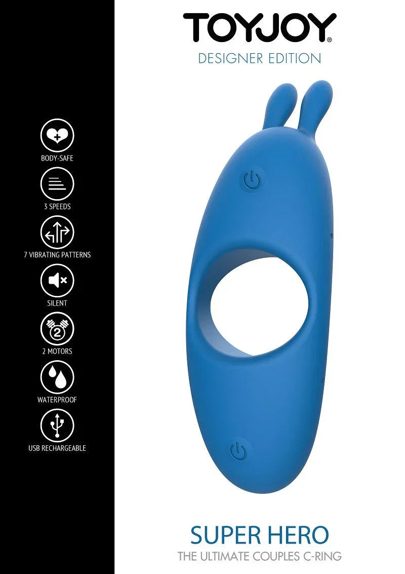 ToyJoy-Designer-Edition-Superhero-Couples-C-Ring-Cockring-met-clitoris-vibratie-Happytoys-Sexshop-Toys-for-Feeling-Happy-Easy-5664 @ Happytoys Sexshop: online sex shop for Feeling Happy & Easy 😊 the erotic store owned by a woman