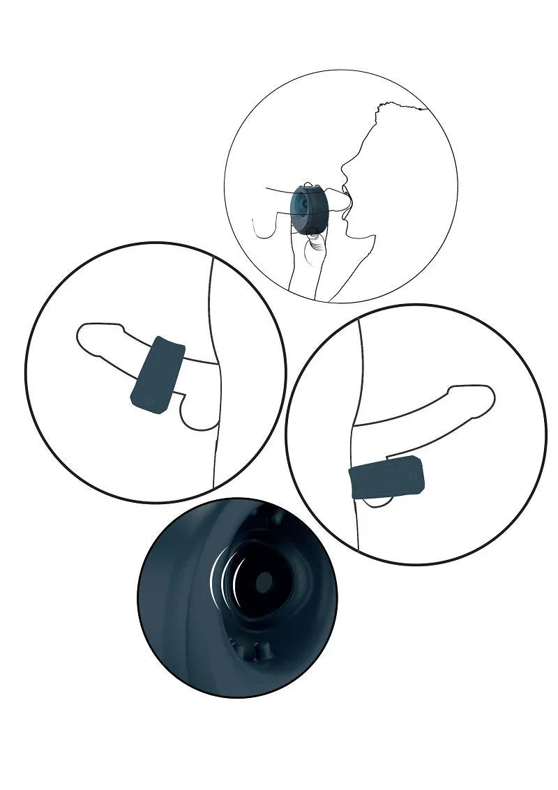 ToyJoy Urban ZEPHYR - Pulsating Stroker & C-Ring - Happytoys Sexshop: online sex shop for Feeling Happy & Easy 😊 - Discreet geleverd