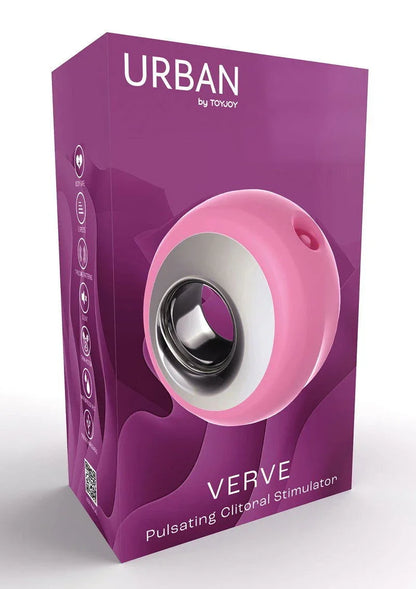 ToyJoy Urban VERVE - Pulsating Clitoral Stimulator - Happytoys Sexshop: online sex shop for Feeling Happy & Easy 😊 - Discreet geleverd