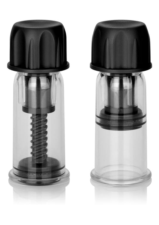 Bestel: Vacuum Twist Suckers by CalExotics Nipple Play - bij Happytoys: de erotische sex webshop | liever Happy dan Easy ⭐⭐⭐⭐⭐