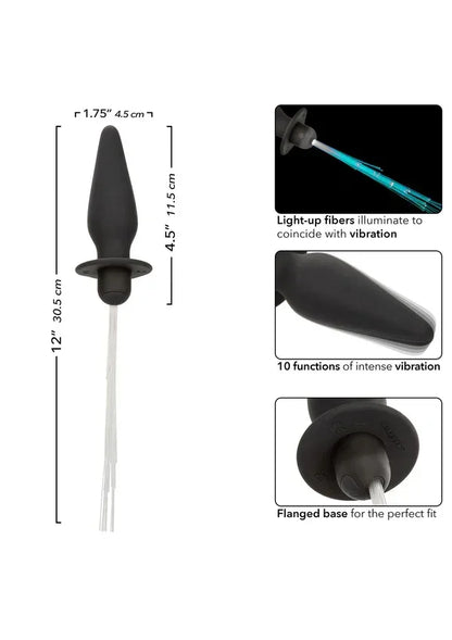 Vibrating Light Up Anal Probe @ CalExotics - Happytoys Sexshop: online sex shop for Feeling Happy & Easy 😊 - Discreet geleverd