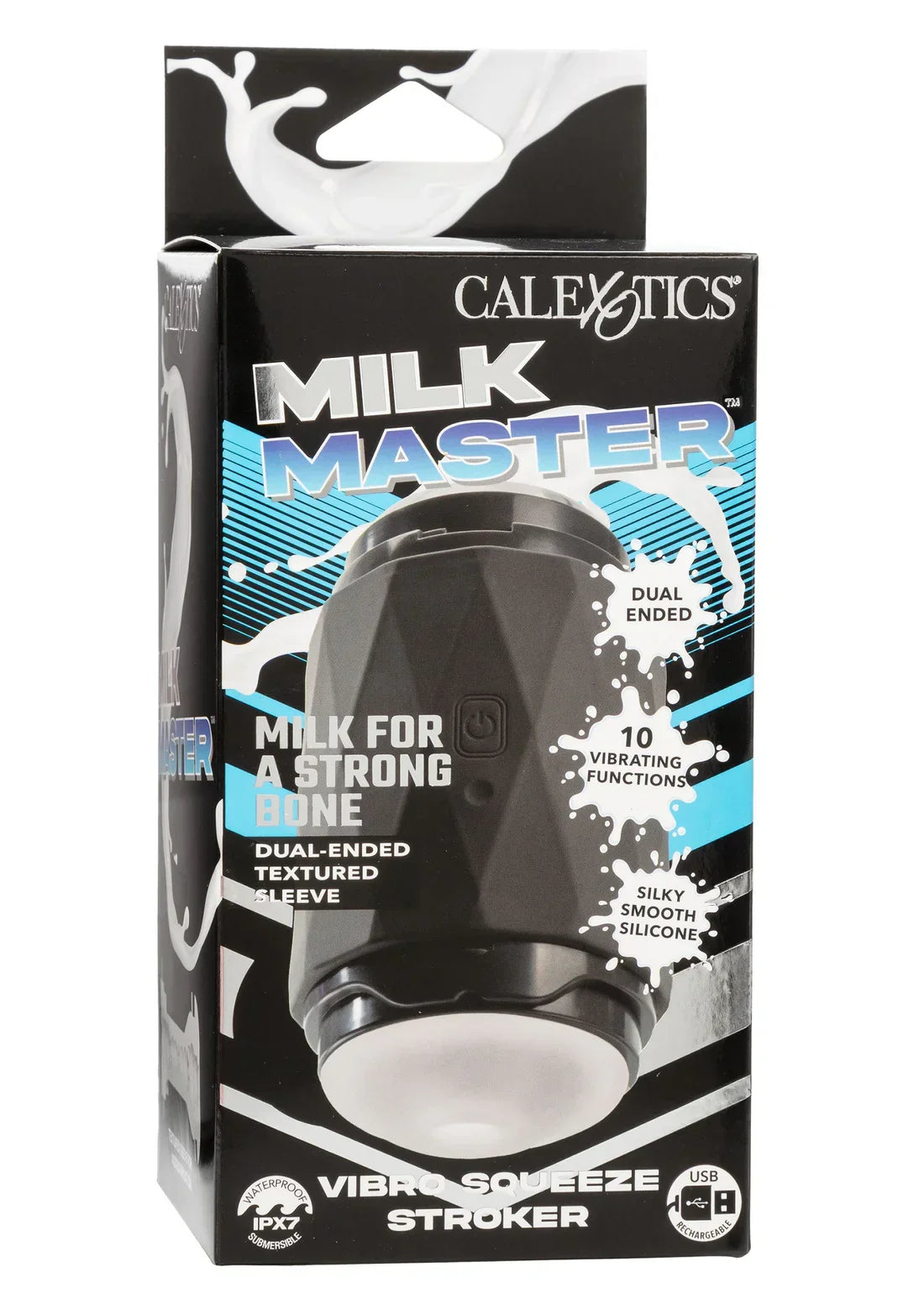 Vibro Squeeze Stroker by CalExotics - Happytoys Sexshop: online sex shop for Feeling Happy & Easy 😊 - Discreet geleverd