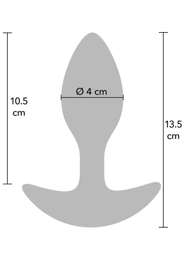 Weighted Anal Plug 360g by Hidden Desire