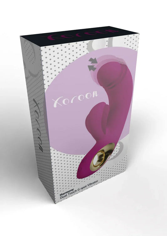 Harmony Dual Touch G-spot Vibrator by Xocoon - Happytoys Sexshop: online sex shop for Feeling Happy & Easy 😊 - Discreet geleverd