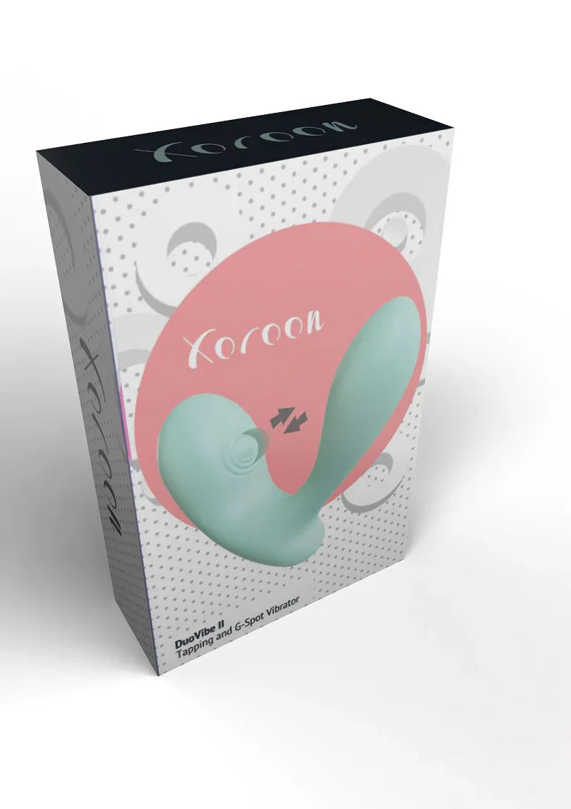 DuoVibe II Tapping Clitoris fingering Vibrator by Xocoon - Happytoys Sexshop: online sex shop for Feeling Happy & Easy 😊 - Discreet geleverd