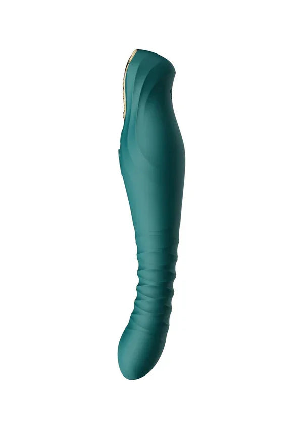 King Thruster Green by Zalo - Happytoys Sexshop: online sex shop for Feeling Happy & Easy 😊 - Discreet geleverd