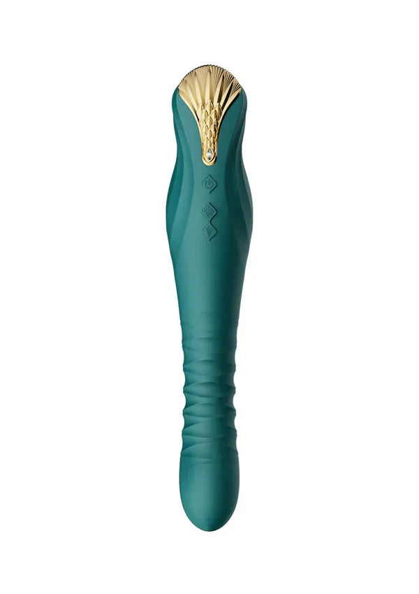 King Thruster Green by Zalo - Happytoys Sexshop: online sex shop for Feeling Happy & Easy 😊 - Discreet geleverd