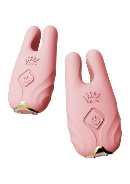 Nave Vibrating Nipple Clamps Pink @ Zalo - Happytoys Sexshop: online sex shop for Feeling Happy & Easy 😊 - Discreet geleverd