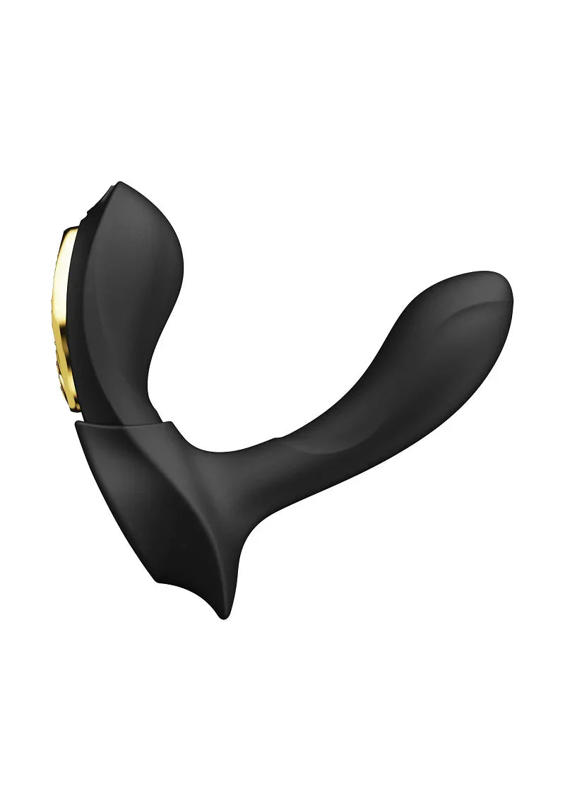 Aya Wearable Vibrator Black by Zalo - Happytoys Sexshop: online sex shop for Feeling Happy & Easy 😊 - Discreet geleverd