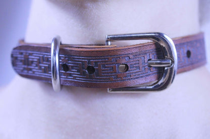Leather Choker Jewelry For Daywear for Elegant Daywear - Happytoys Sexshop: online sex shop for Feeling Happy & Easy 😊 - Discreet geleverd