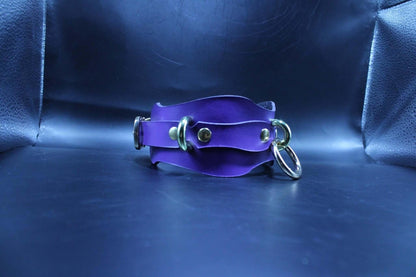 Choker Collar Leather BDSM Collar with Leash Adjustable Fetish Choker - Happytoys Sexshop: online sex shop for Feeling Happy & Easy 😊 - Discreet geleverd