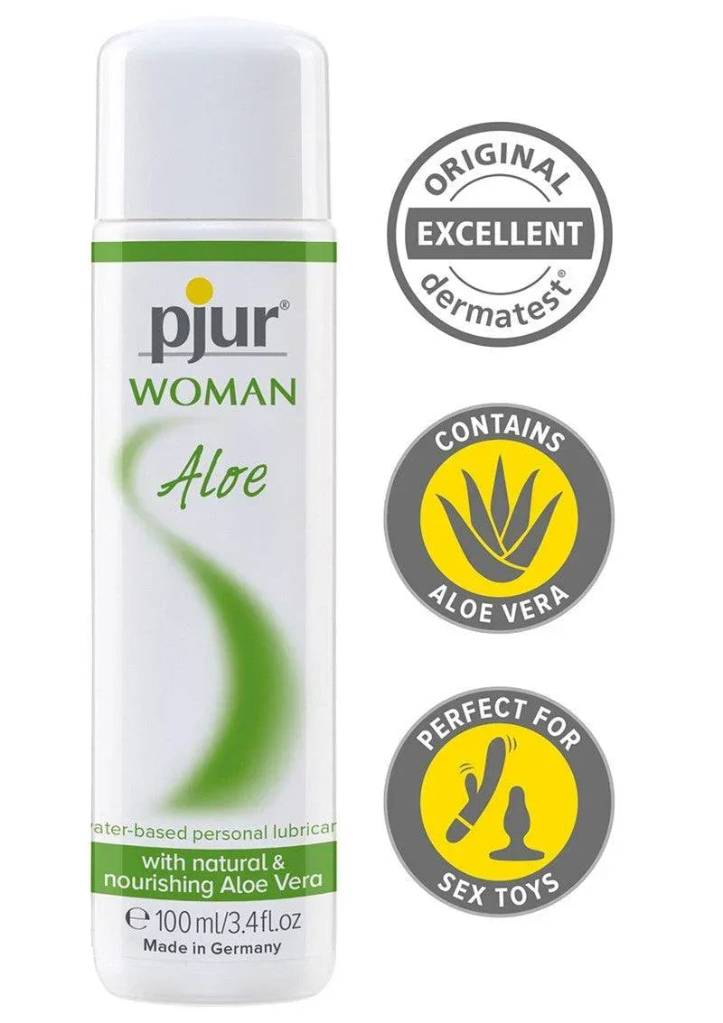 pjur-Woman-Aloe-WB-100ml-Glijmiddel-met-Aloe-Vera-Happytoys-Sexshop-liever-Happy-dan-Easy-3118 @ Happytoys Sexshop: online sex shop for Feeling Happy & Easy 😊 the erotic store owned by a woman