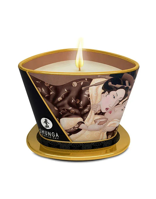 shunga-massage-candle-intoxicating-chocolate-170-ml_01_7bd5ceb7-424e-4191-8d0b-ec49082958bb @ Happytoys Sexshop: online sex shop for Feeling Happy & Easy 😊 the erotic store owned by a woman