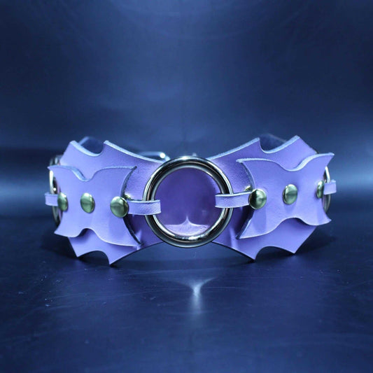 BDSM Day Collar Sub Collar with Unique Armor-Inspired Design - Happytoys Sexshop: online sex shop for Feeling Happy & Easy 😊 - Discreet geleverd