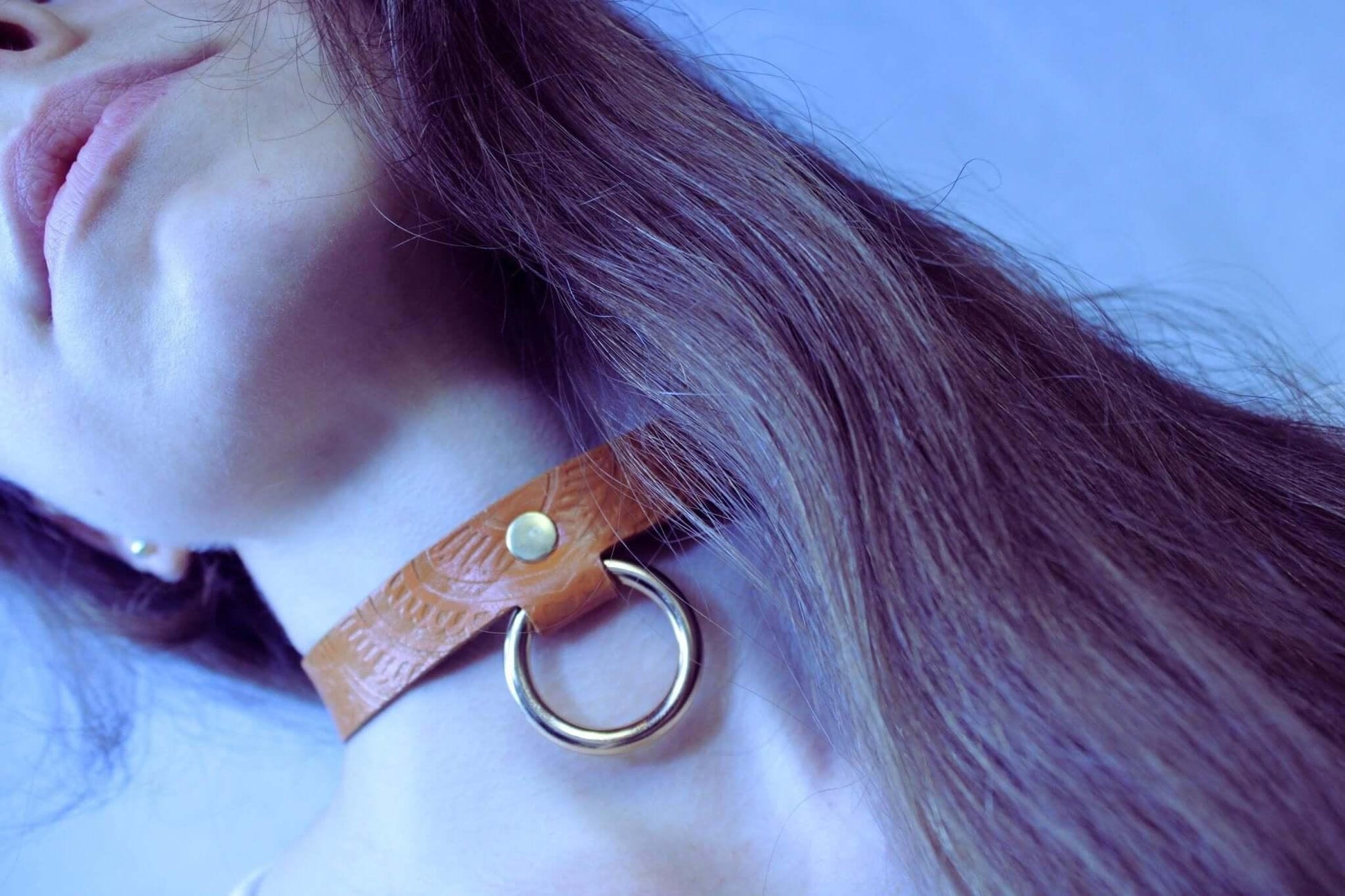 Choker Collar Statement BDSM Submissive Bondage Jewelry - Happytoys Sexshop: online sex shop for Feeling Happy & Easy 😊 - Discreet geleverd